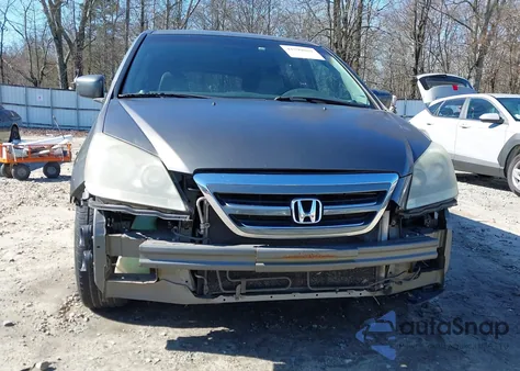 2007 Honda Odyssey Ex-L из США, поврежденный, VIN 5FNRL38707B064035